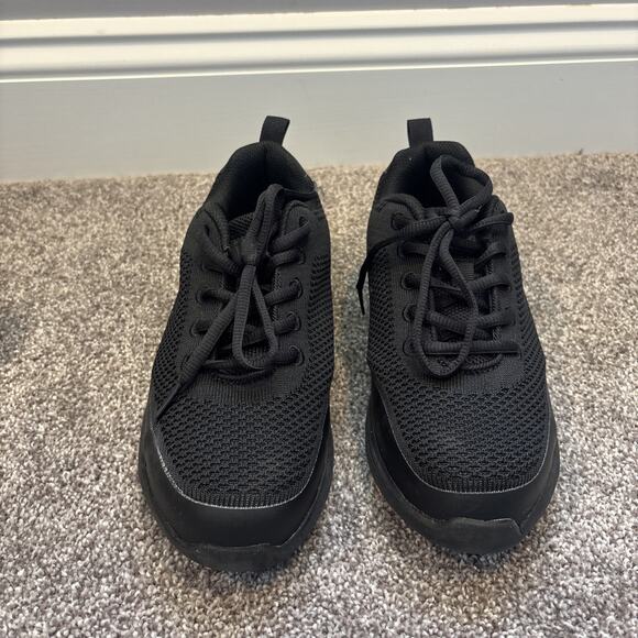 DoLife Pro-Grip Athletic Black Comp Toe Shoe - Women's Size 6.5 - Picture 4 of 9